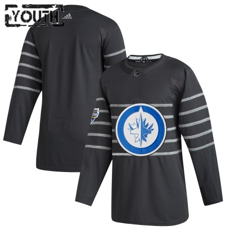 Winnipeg Jets Blank Grijs Adidas 2020 NHL All-Star Authentic Shirt - Kinderen